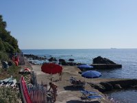 Küsten-/Strandbereich vor Campingplatz