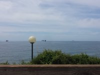 Blick von unserer Holzterrasse