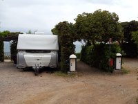 Unser Stellplatz, wie immer Nr. 80