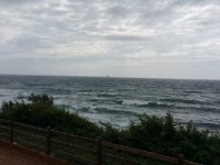 Blick von unserer Holzterrasse