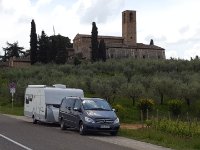 San Gimignano beim Campingplatz